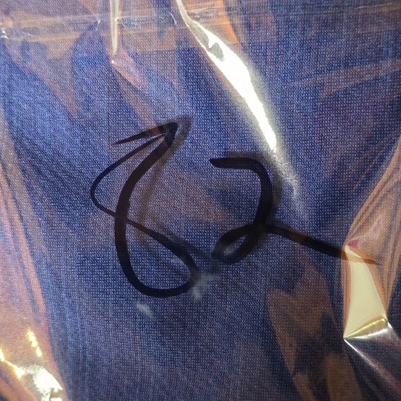 Nike Men's Dri-FIT Pullover Shirt Size L Blue Short Sleeve Polyester - Picture 13 of 13